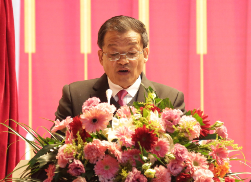 乐鱼web版登录入口第一届党委班子选举大会---张爱民同志作党委工作报告